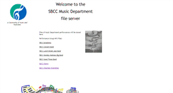 Desktop Screenshot of music.sbcc.edu
