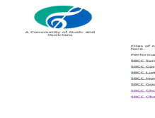 Tablet Screenshot of music.sbcc.edu