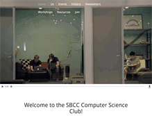 Tablet Screenshot of csclub.sbcc.edu