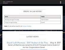 Tablet Screenshot of cs.sbcc.edu